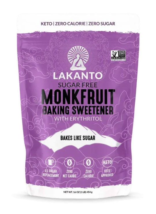 Lakanto Baking Sweetener Front